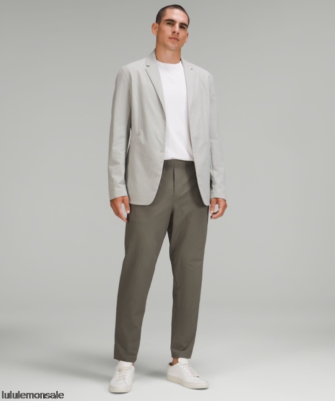 Lululemon Deutschland DELULU673 | Lululemon Deutschland Grau Salbei New Venture Hosen Twill Stoff